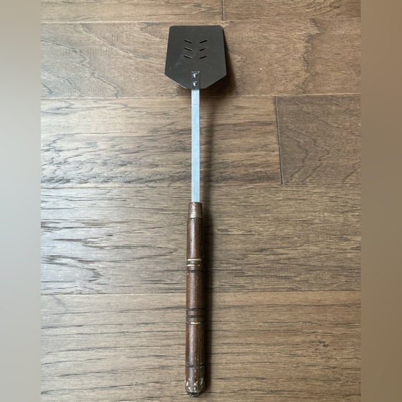 Vintage Stainless Steel Spatula with Wooden Handle - Picture 2 of 9